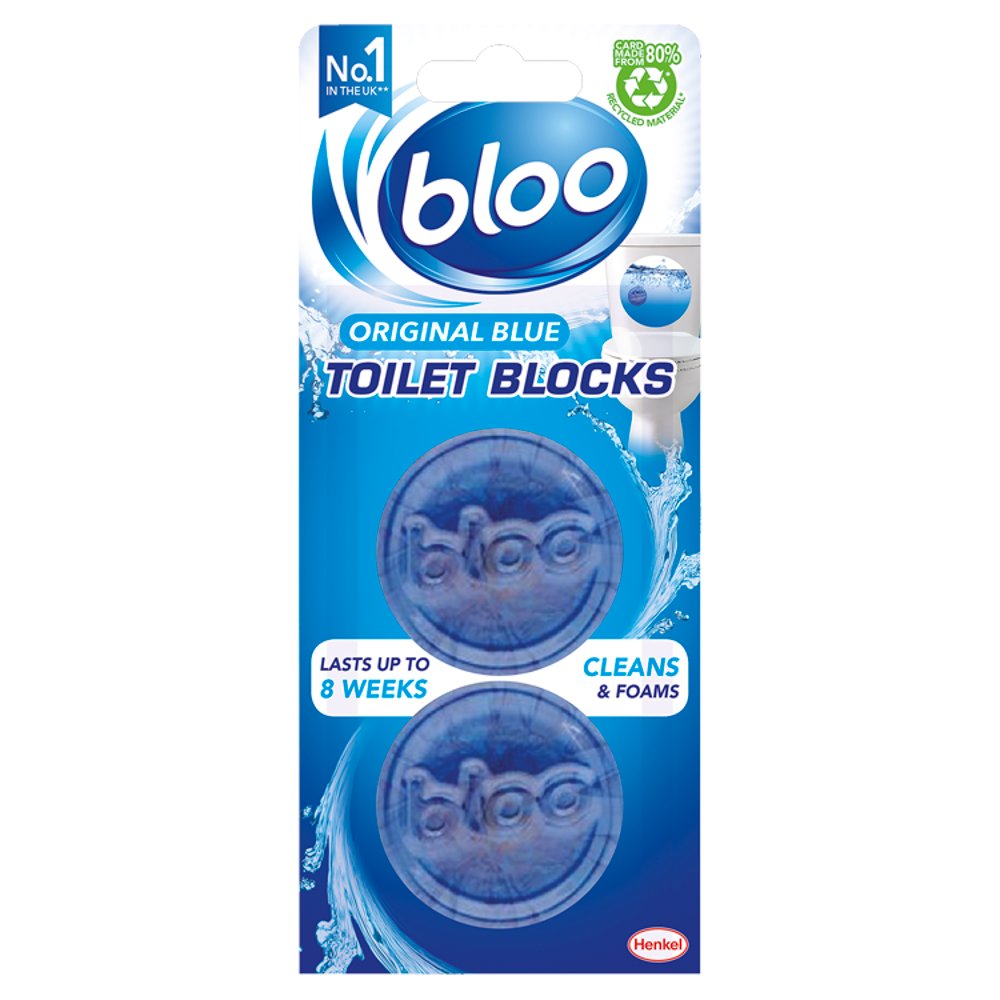 MASBloo Original Blue Toilet Blocks  38g-Food