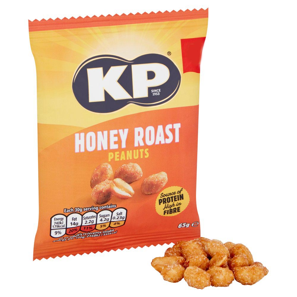 MASKP Honey Roast Peanuts 65g-Food