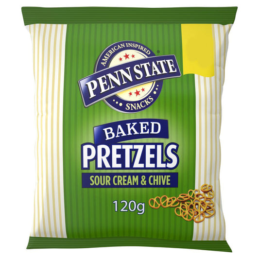 MASPenn State Sour Cream & Chive Pretzels 120g-Food