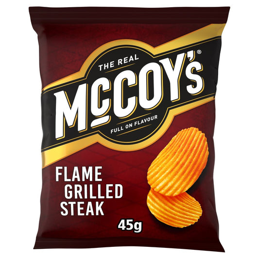 MASMcCoy's Flame Grilled Steak Grab Bag Crisps 45g-Food