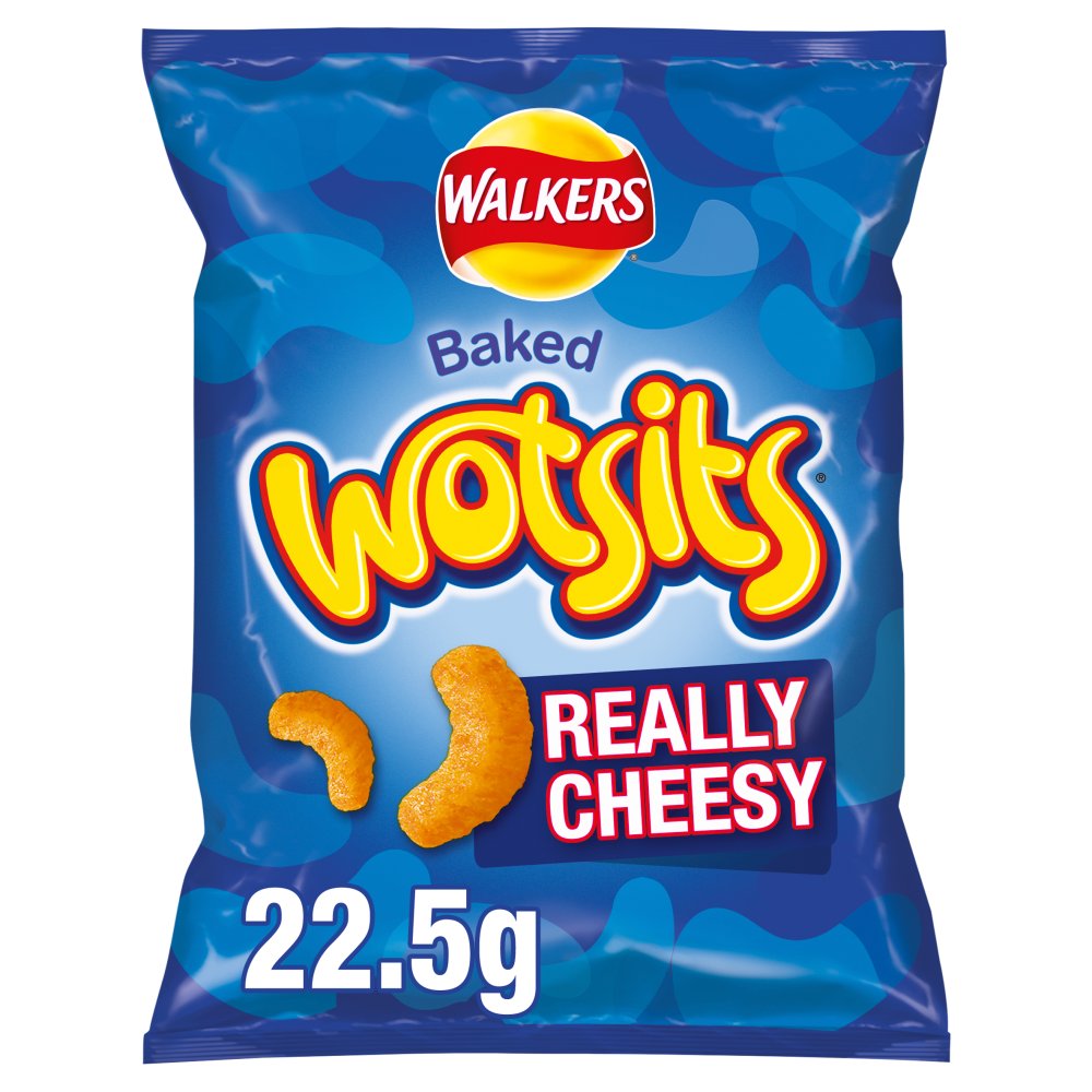 Walkers Wotsits Really Cheesy Snacks 22.5g-Food