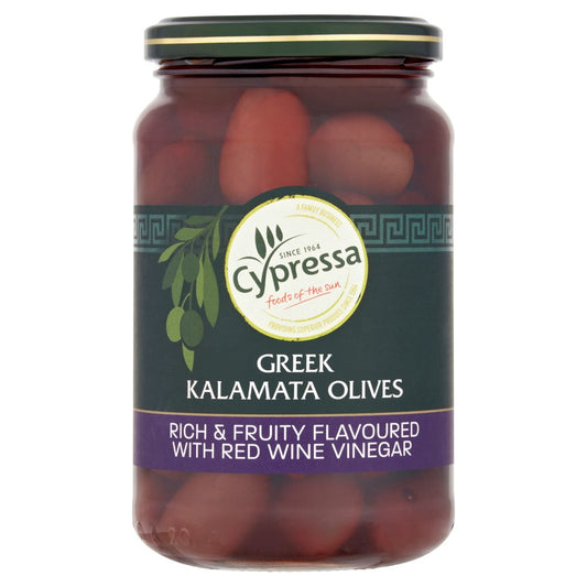 MASCypressa Greek Kalamata Olives 345g-Food