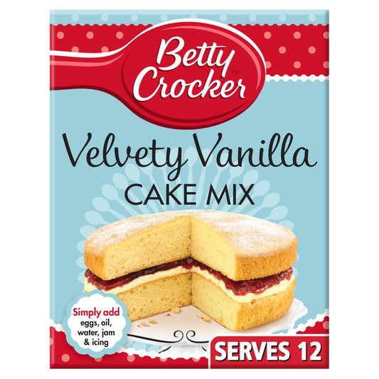 MASBetty Crocker Velvety Vanilla Cake Mix 425g-Food