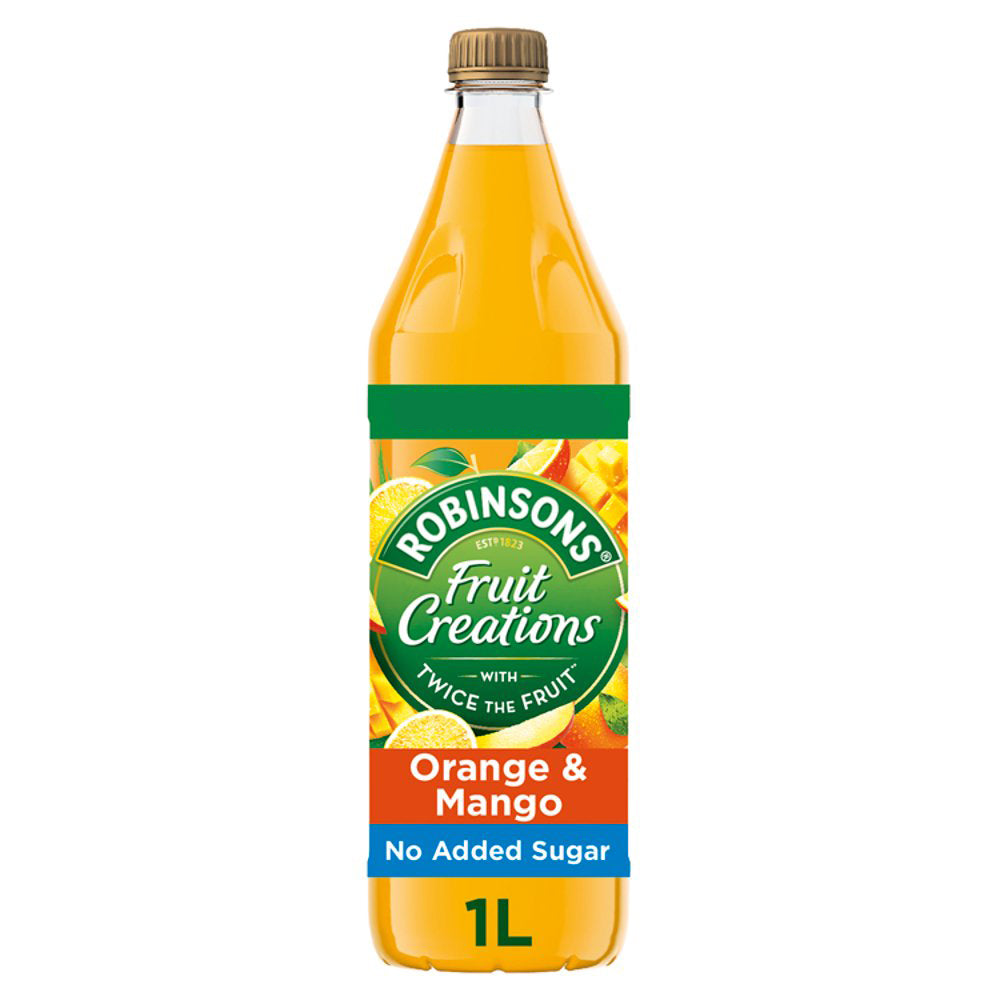 Robinsons Fruit Creations Orange & Mango Squash  1L-Food