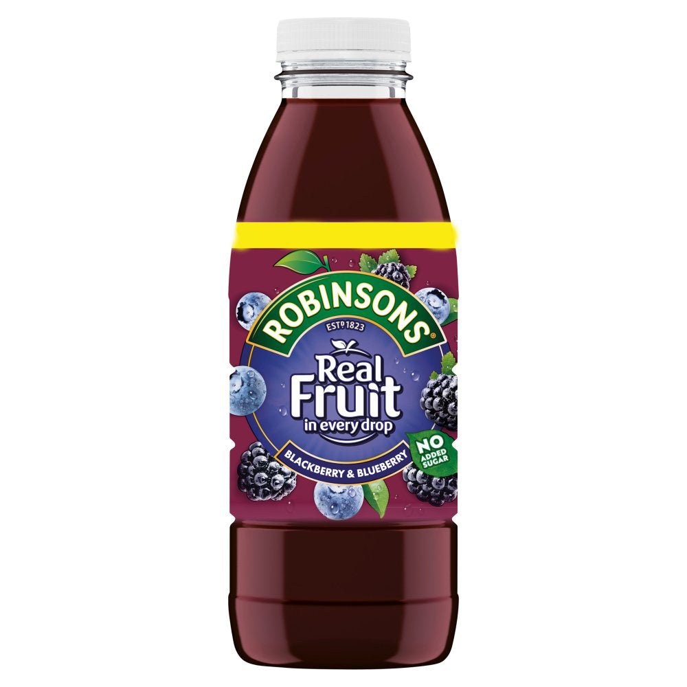 Robinsons Ready To Drink Blackberry & Blueberry Juice Drink  500ml-Food