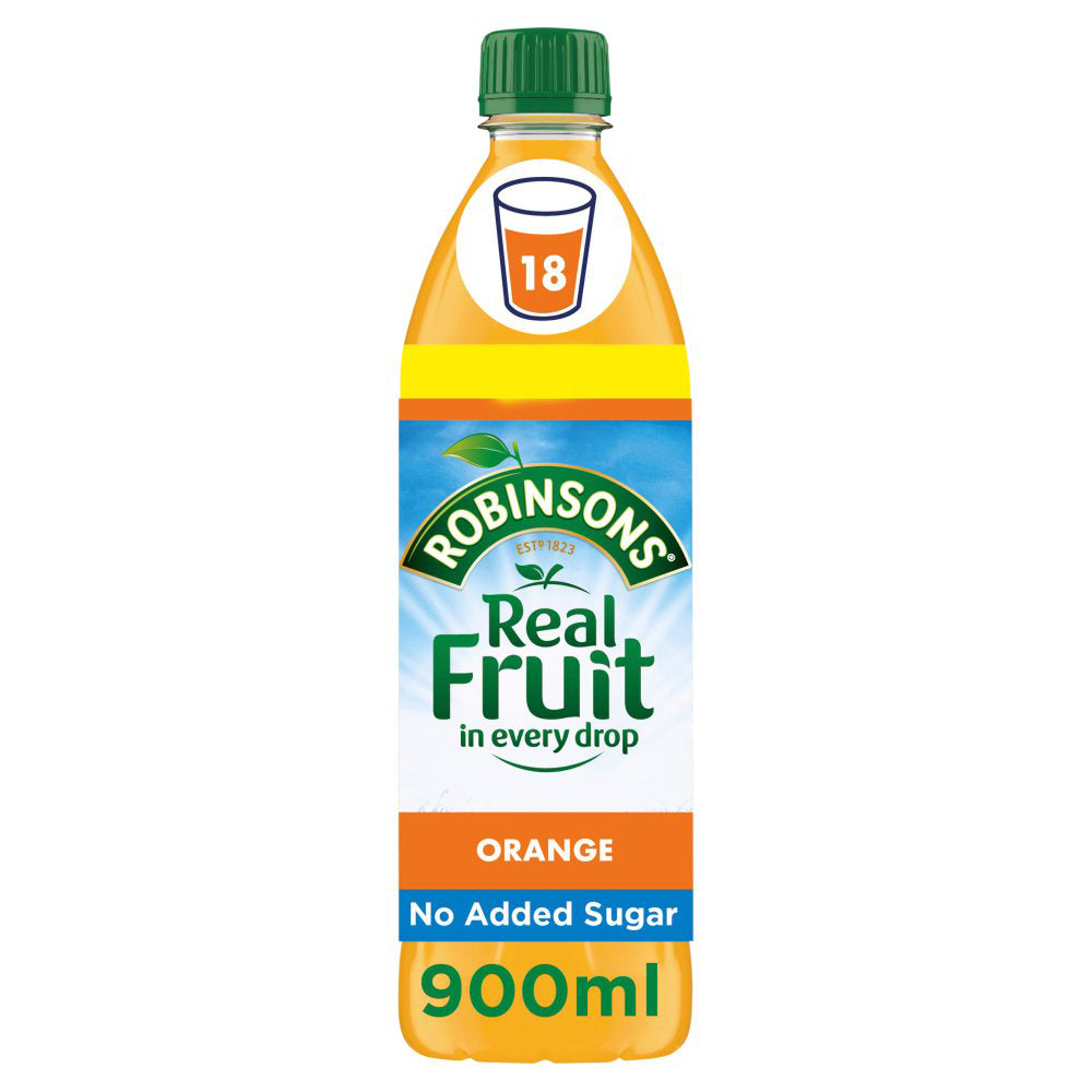 Robinsons Orange No Added Sugar Squash  900ml-Food