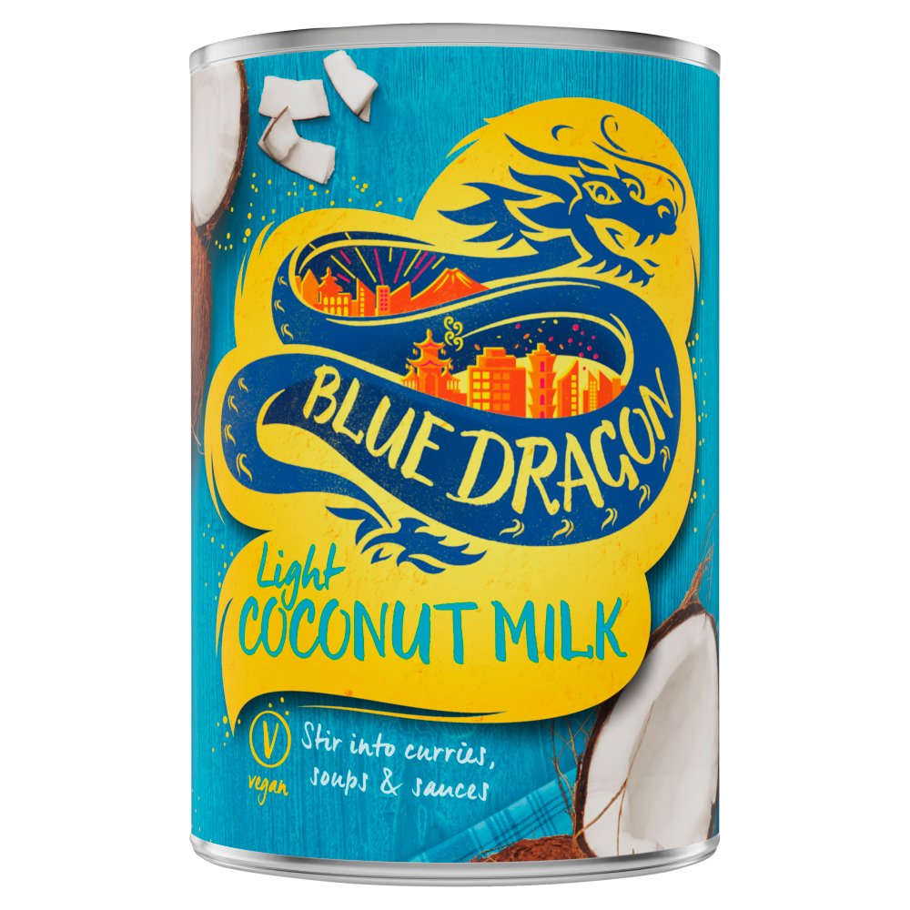 MASBlue Dragon Light Coconut Milk 400ml-Food