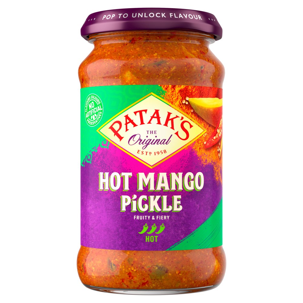 MASPatak's Hot Mango Pickle 283g-Food