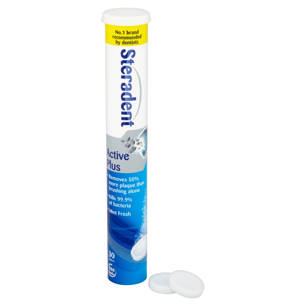 Steradent Active Plus 30 Tablets-Food
