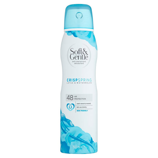 Soft & Gentle 48hr Protection Anti-Perspirant Deodorant Crisp Spring Lotus & Watermelon 150ml