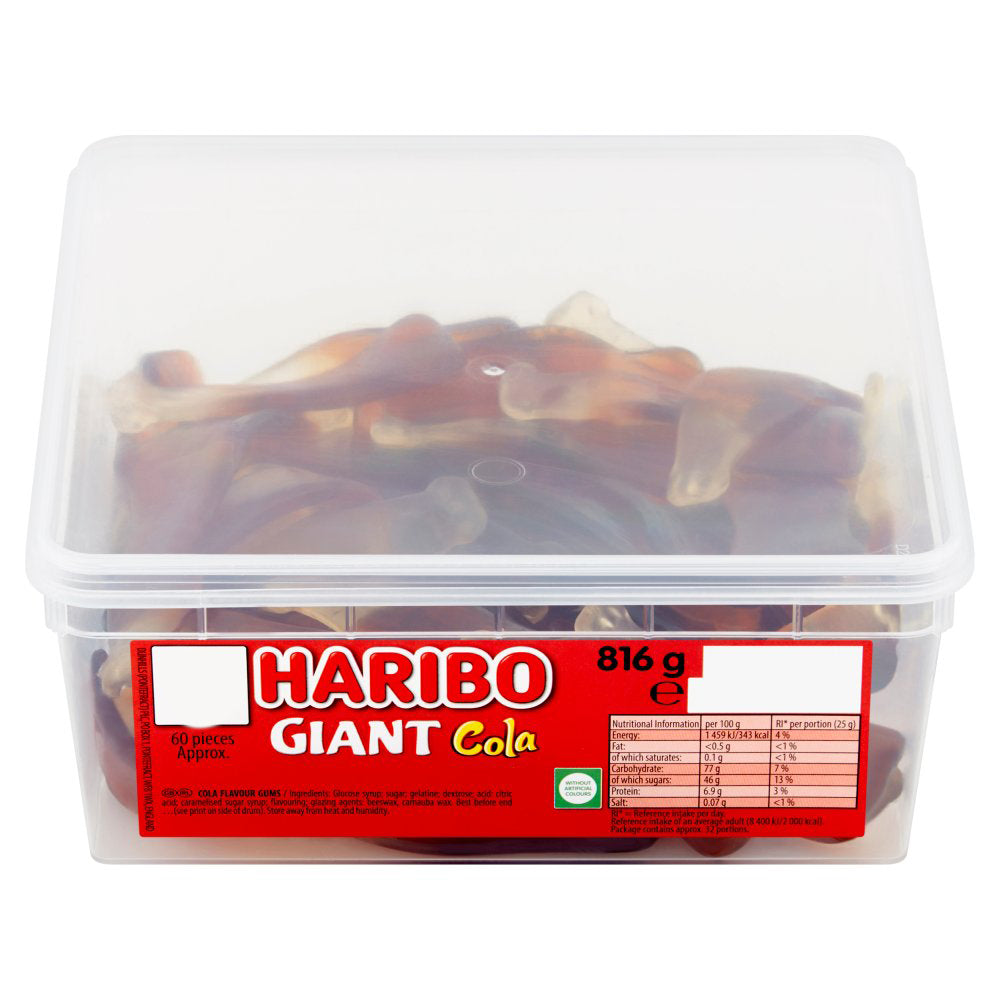 HARIBO Giant Cola 816g-Food