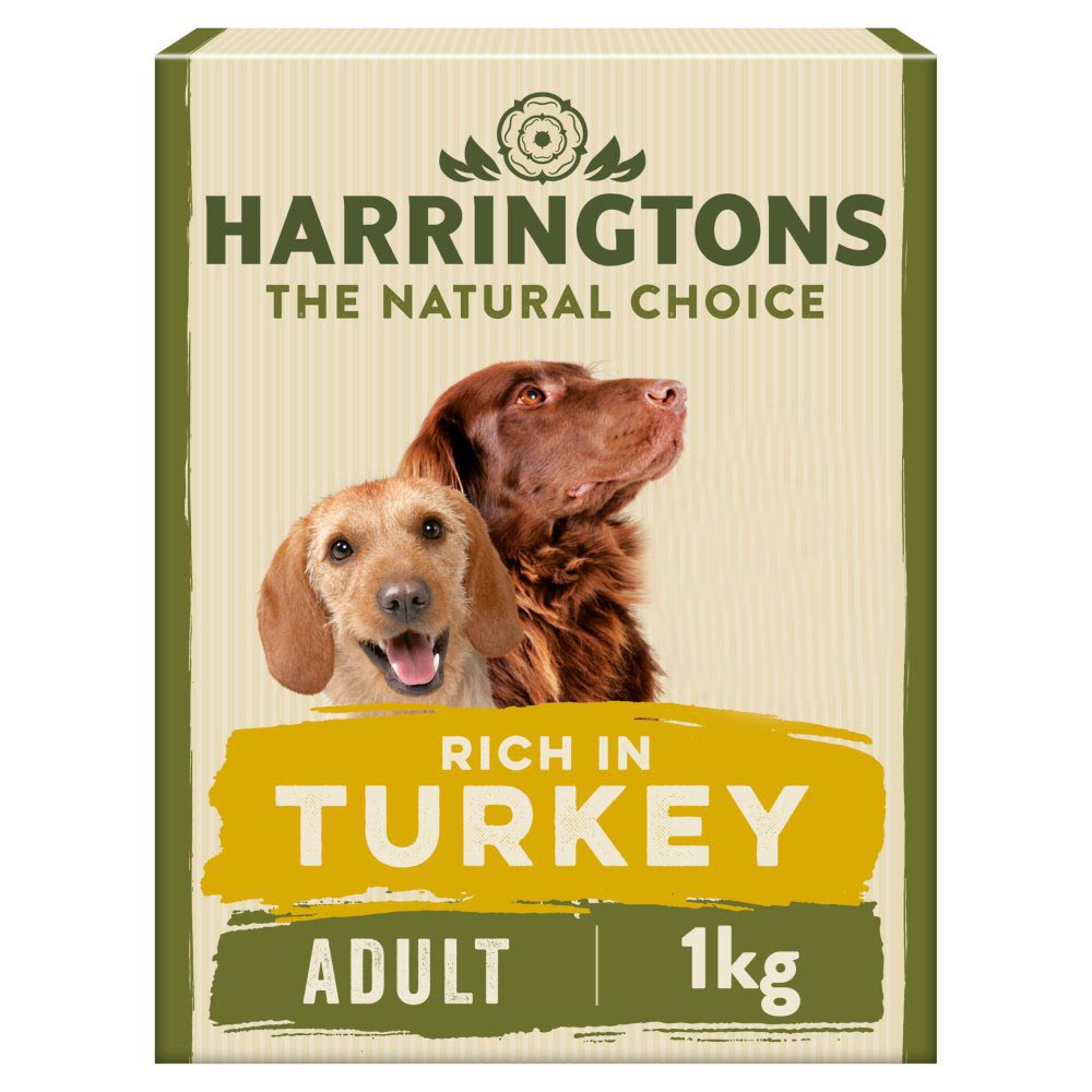 MASHarringtons Rich in Turkey with Veg Dry Dog Food 1kg-Food