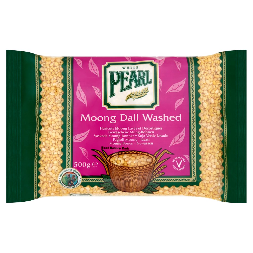 White Pearl Moong Dall Washed 500g