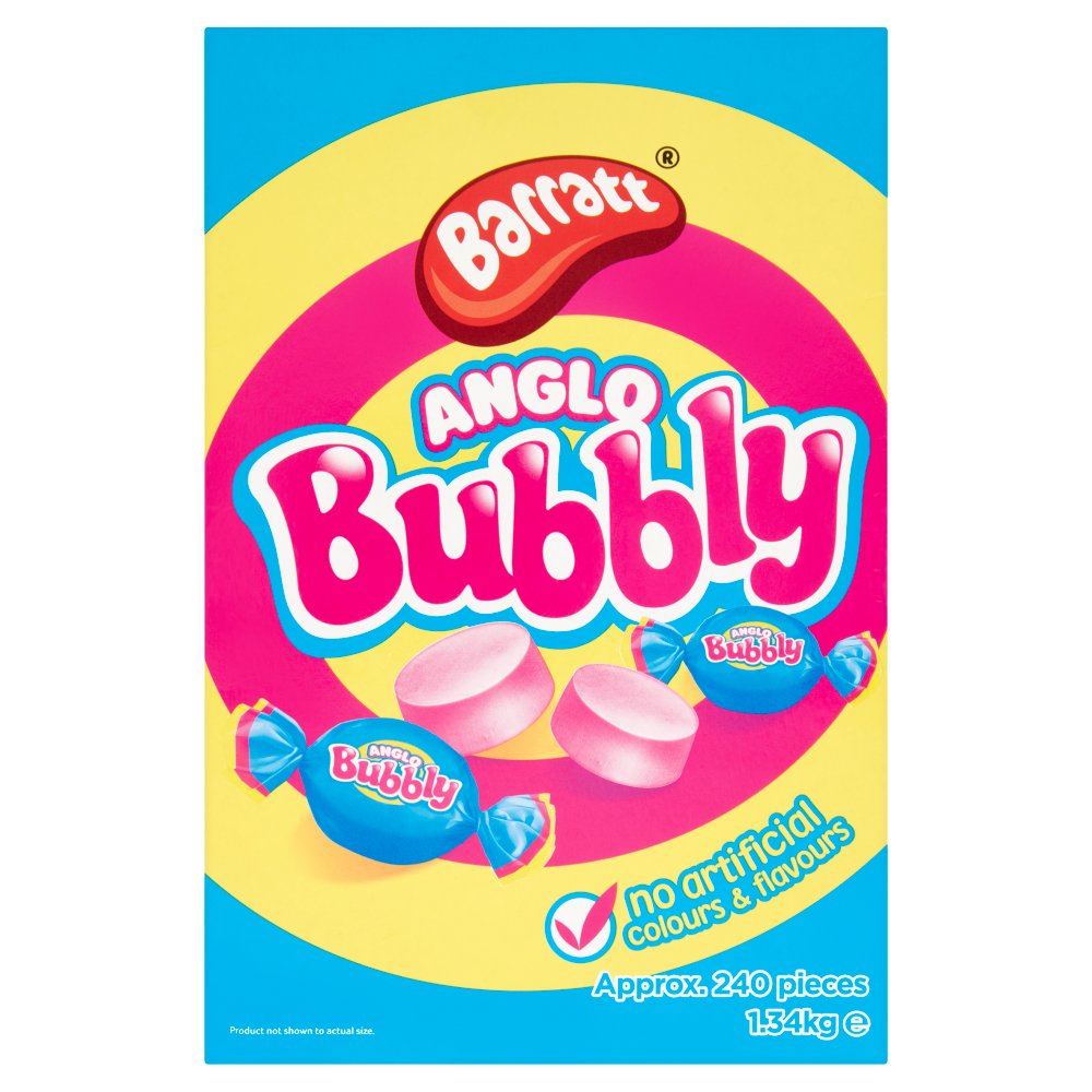 MASBarratt Anglo Bubbly 240 Pieces 1.34kg-Food