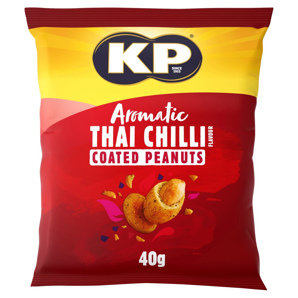MASКР Aromatic Thai Chilli Coated Peanuts 40g-Food