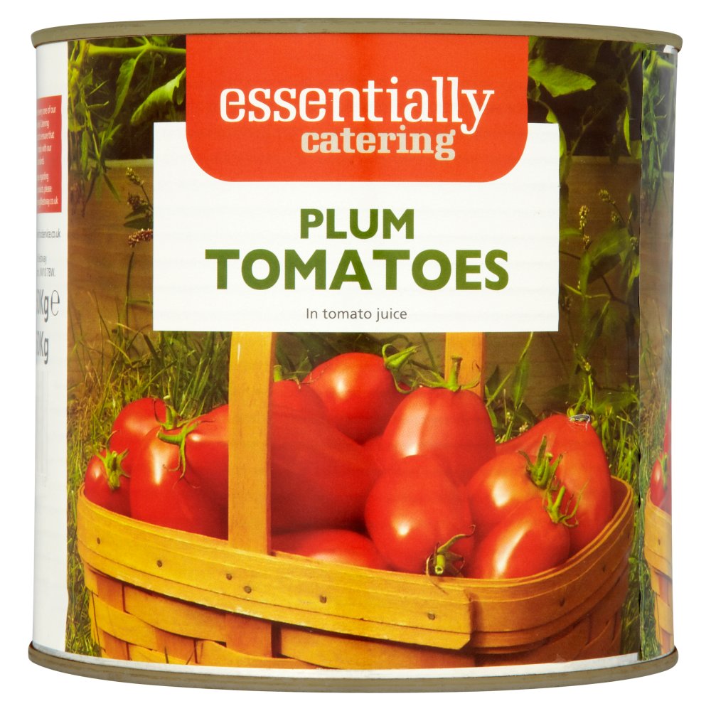 Essentially Catering Plum Tomatoes in Tomato Juice 2.50kg