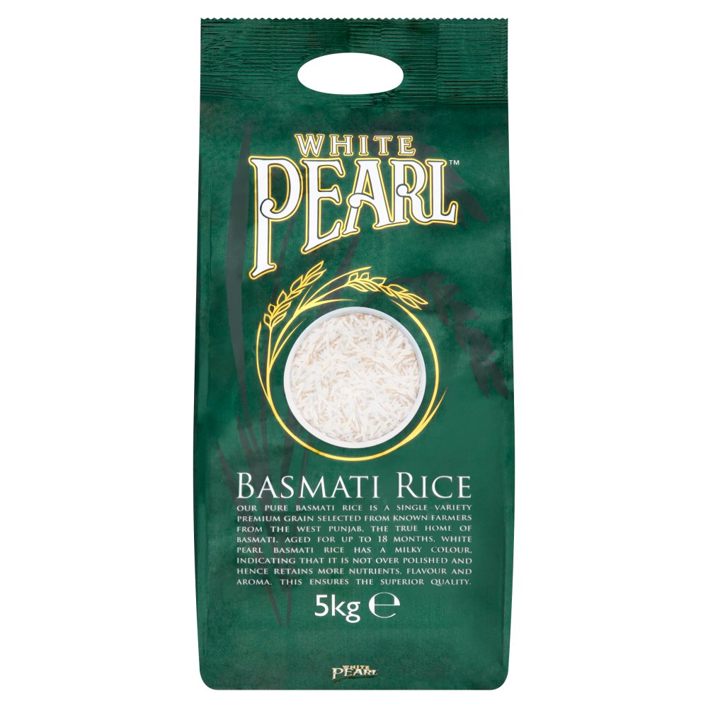 White Pearl Basmati Rice 5kg-Food