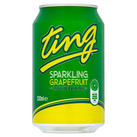 Ting Sparkling Grapefruit Flavoured Beverage 330ml-Food