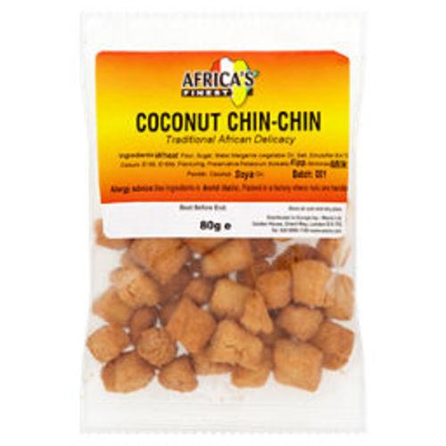 MASAfricas Finest Chin Chin Coconut 80g Box of 12-Fd