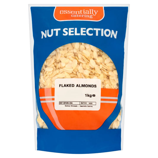 MASEssentially Catering Nut Selection Flaked Almonds 1kg-Food