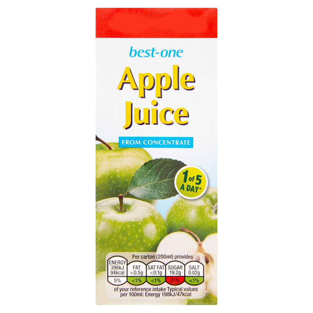 Best-One Apple Juice from Concentrate 200ml-Food