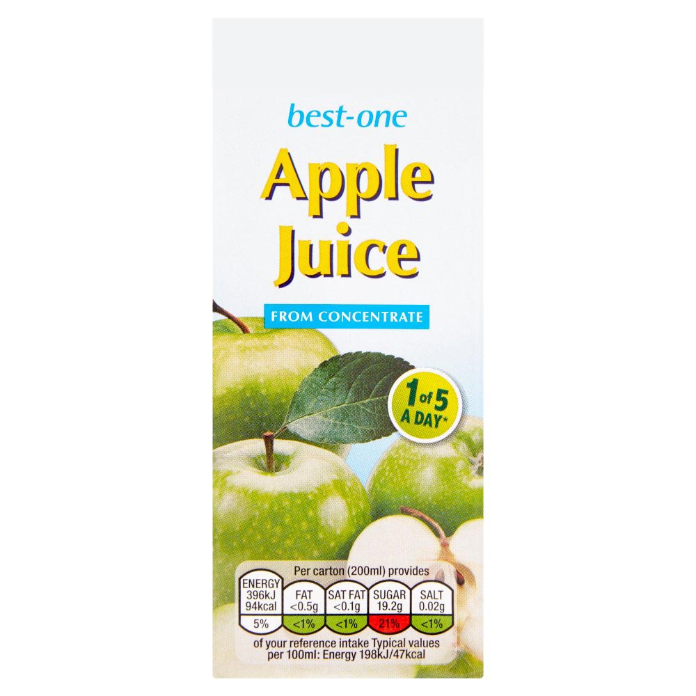 MASBest-One Apple Juice from Concentrate 200ml-Food