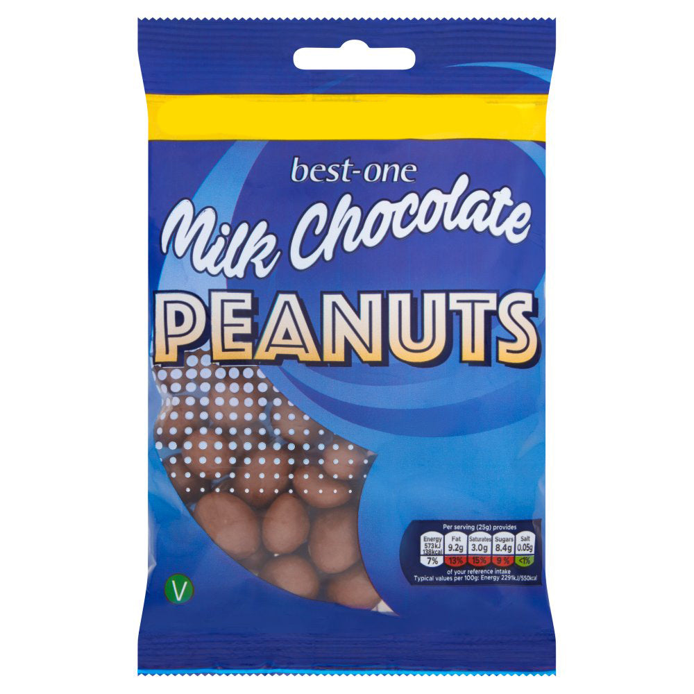 MASBest-One Milk Chocolate Peanuts 75g-Food