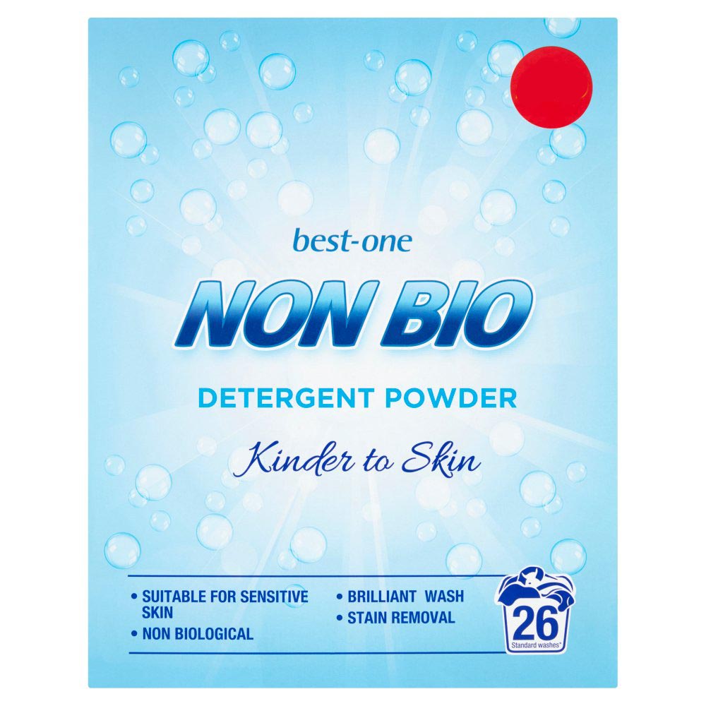 MASBest-One Non Bio Detergent Powder 26 Washes-Food