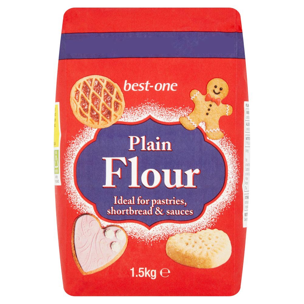 MASBest-One Plain Flour 1.5kg-Food