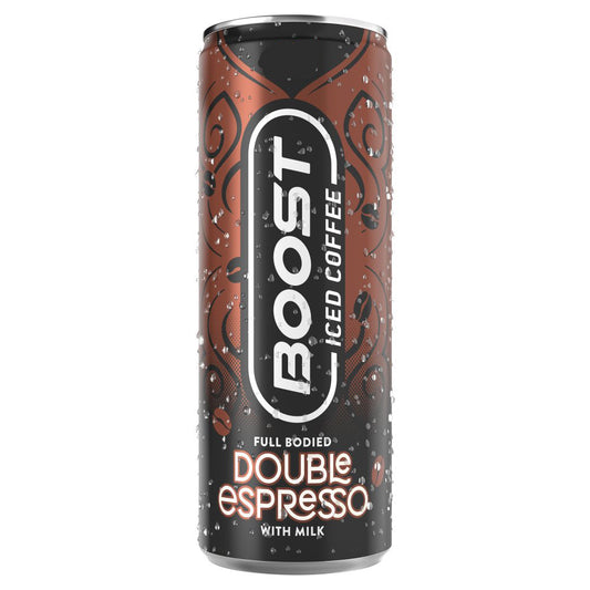 Boost Iced Coffee Double Espresso with Milk 250ml-Food