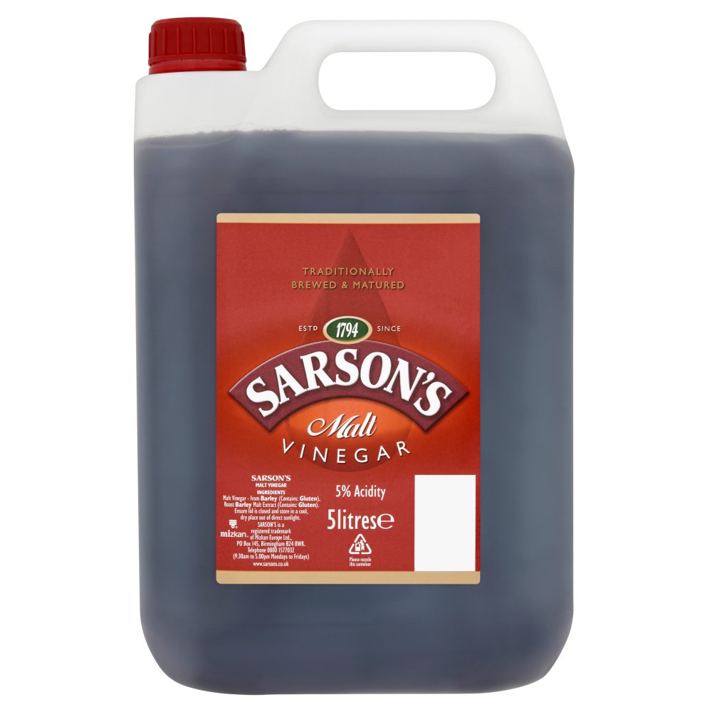 Sarson's Malt Vinegar 5 Litres-Food