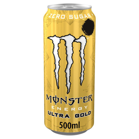 Monster Ultra Gold Energy Drink 500ml-Food