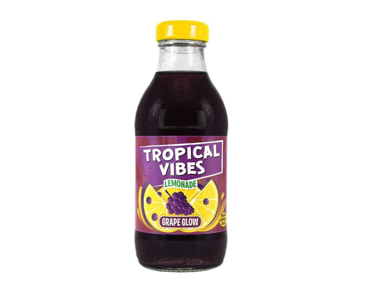 Tropical Vibes Lemonade Grape Glow 300ml Case of 15-Fd