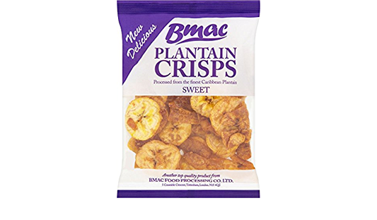 Bmac Plantain Chips Sweet 60g