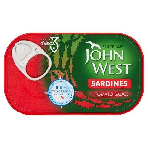 MASJohn West Sardines in Tomato Sauce 120g-Fd
