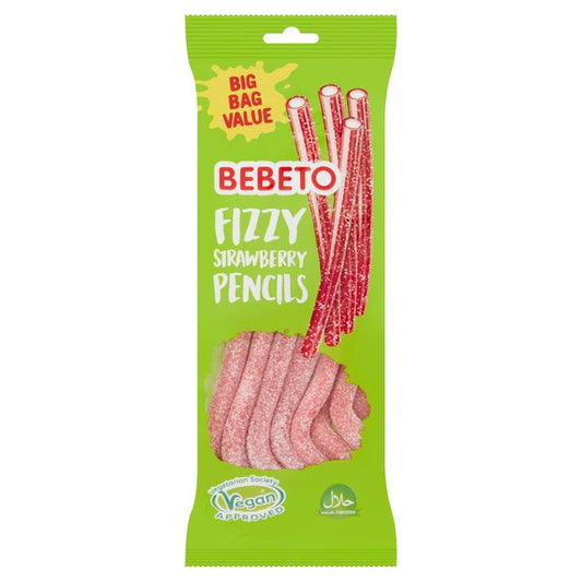 MASBebeto Fizzy Strawberry Pencils 160g-Food
