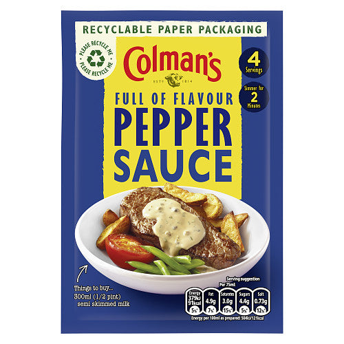 MASColman's Pepper Sauce Mix 40g-Food
