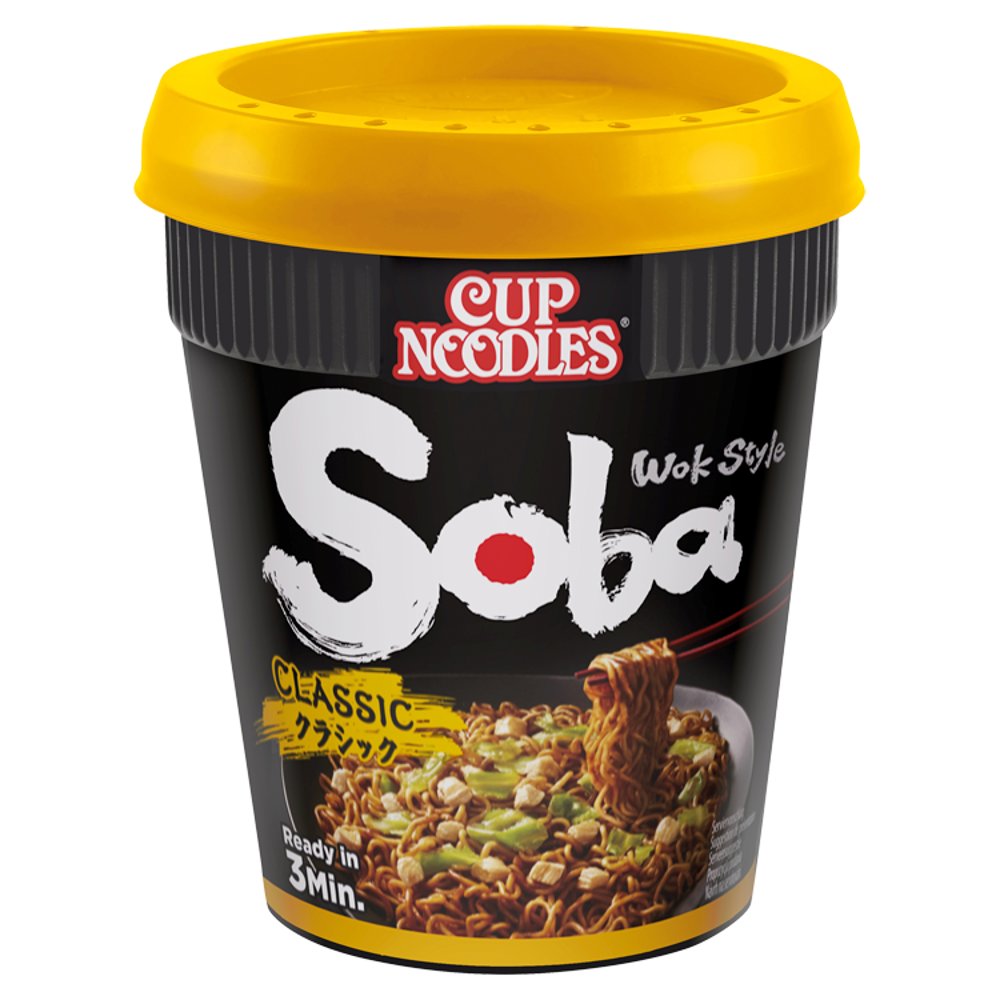 MASNissin Soba Classic Wok Style Instant Cup Noodles 90g-Food