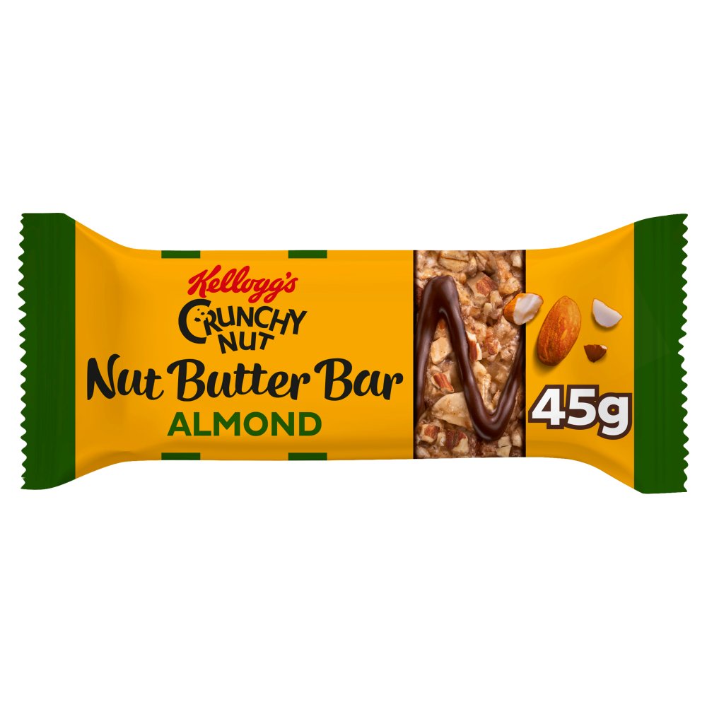 MASKellogg's Crunchy Nut Almond Nut Butter Bar 45g-Food