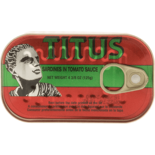 SKTitus Sardines in Tomato Sauce 125g