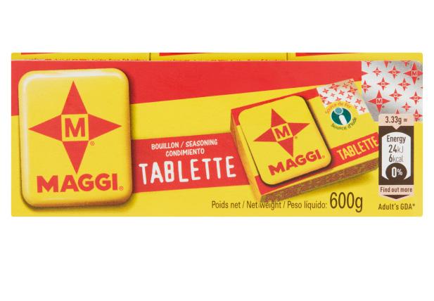 Maggi Seasoning Cubes Ivory Coast Box of 60