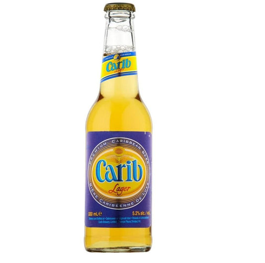 MASCarib Lager Beer Trinidad 330ml Box of 24-Fd