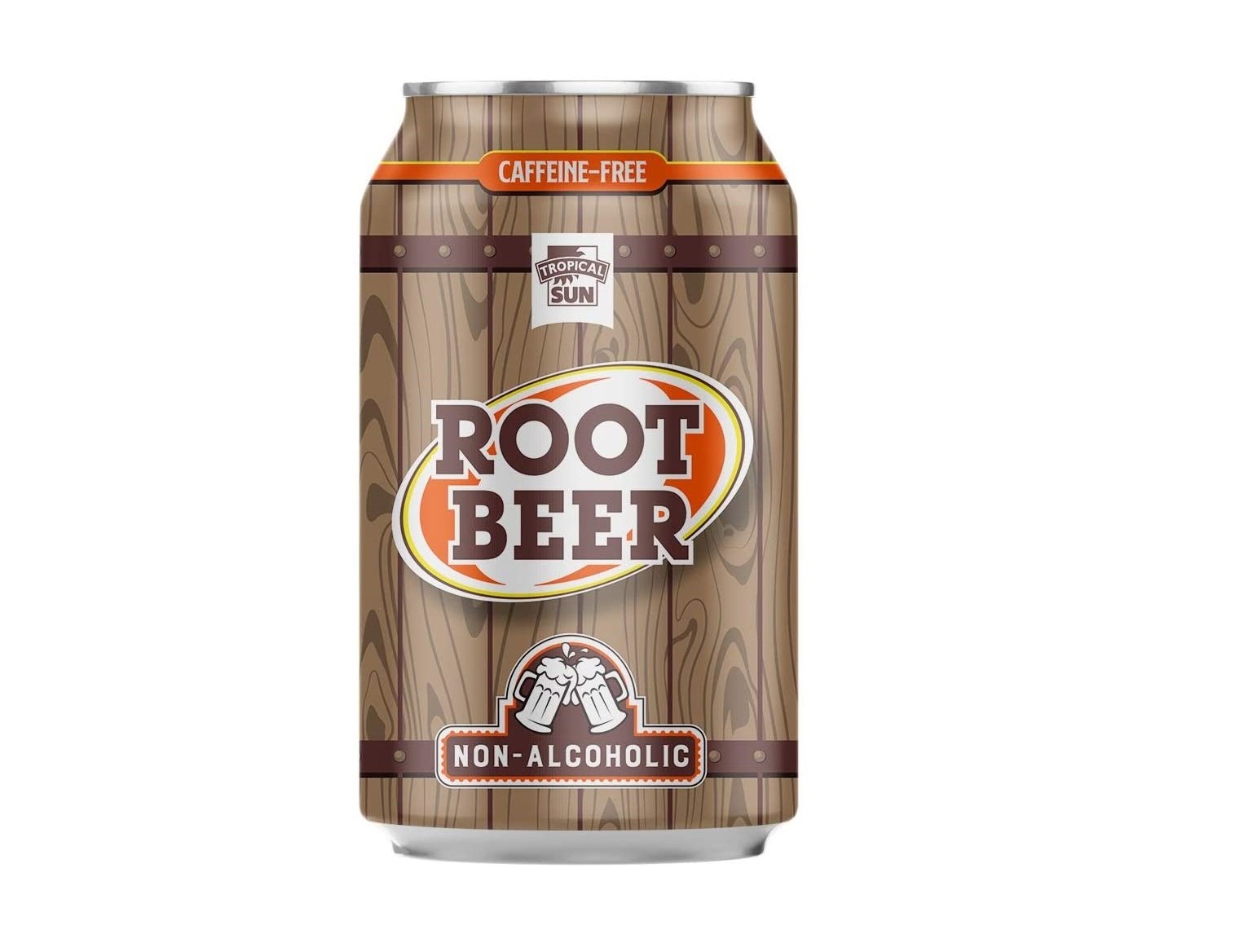 Tropical Sun Root Beer 330ml Box of 24-Fd Drinks Asetena Pa 