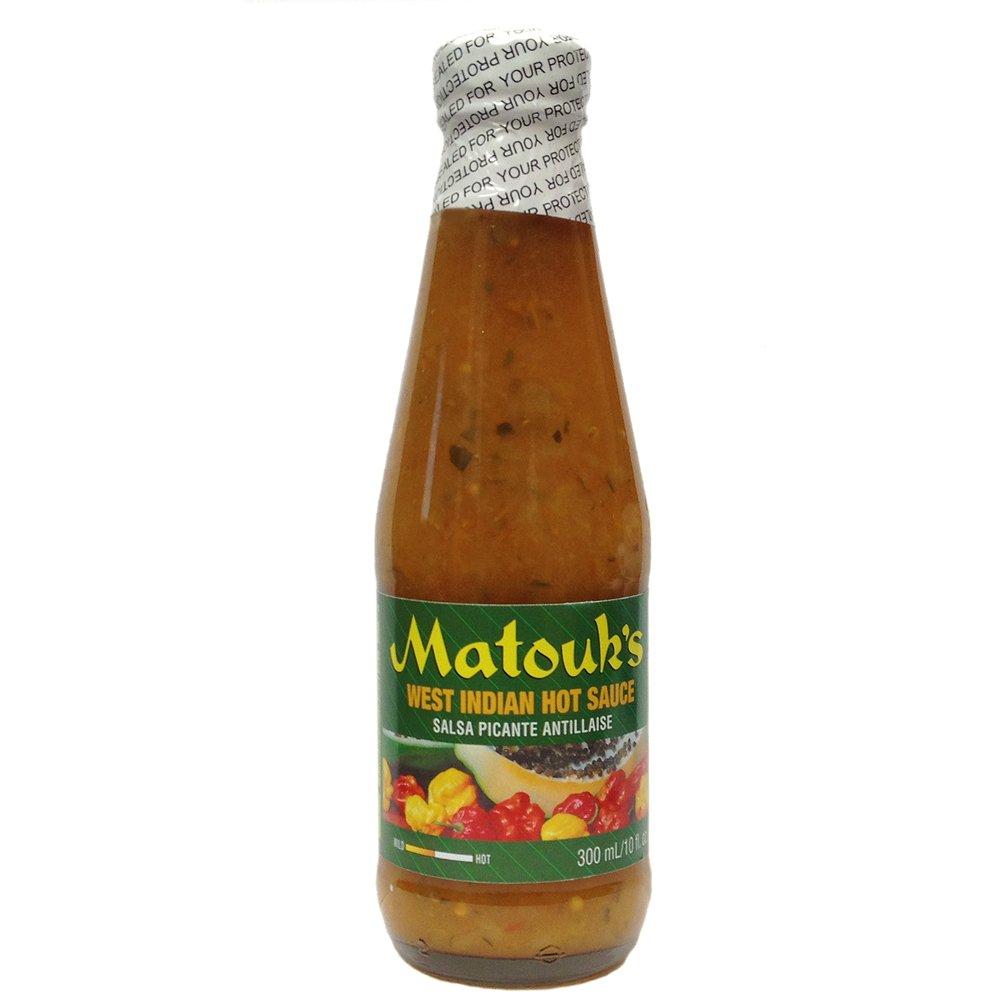 MASMatouks West Indian Hot Sauce 300ml Box of 6-Fd