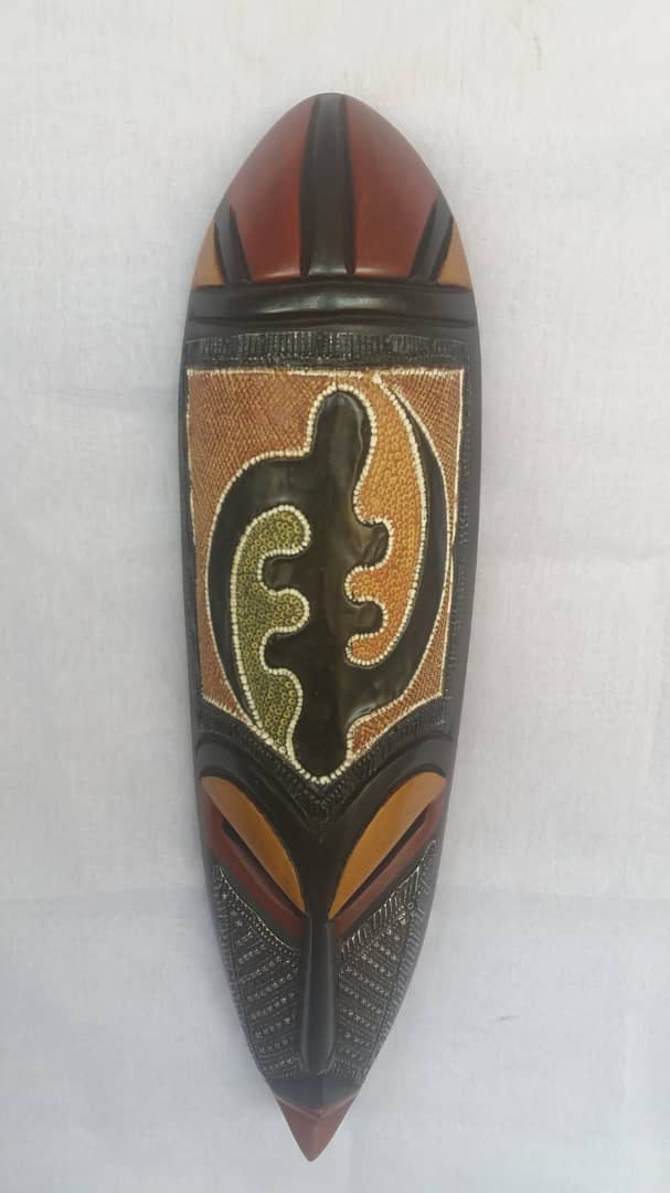 African Wooden Wall Decor Masks