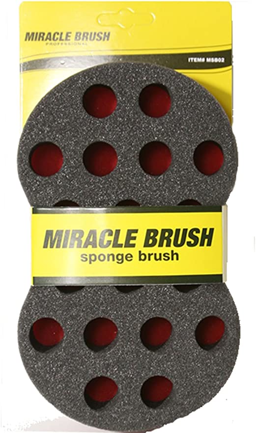MASMiracle Twist Hair Brush Sponge Large-Food