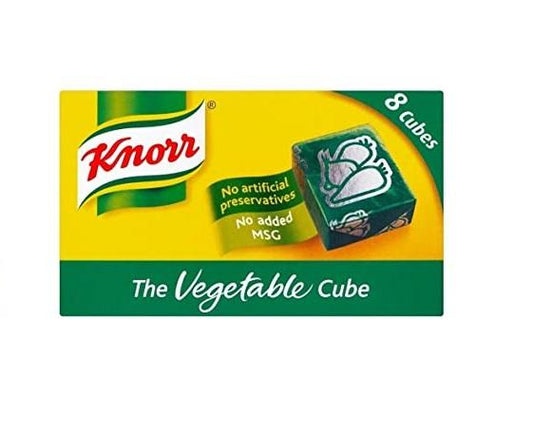 MASKnorr Vegetable Stock Cubes 8 x 10g Box of 12-Fd