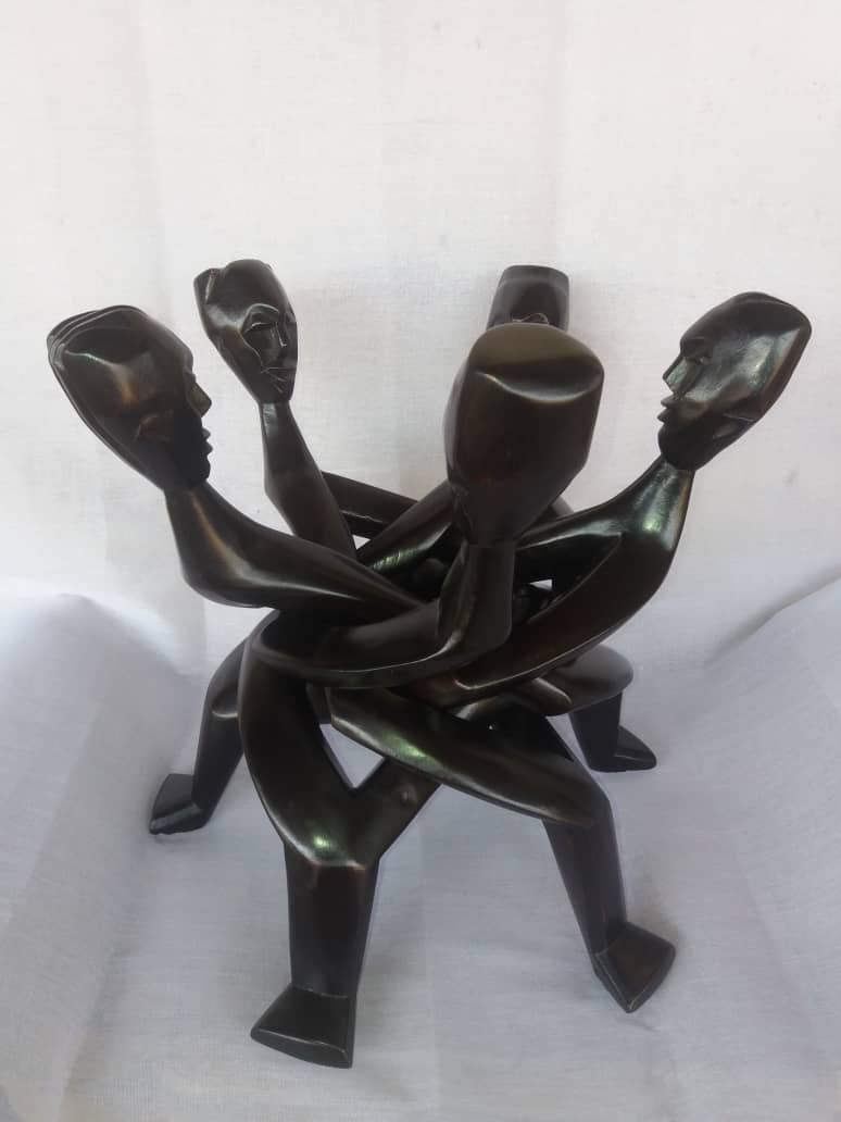 Unique Large Wooden Sculpture