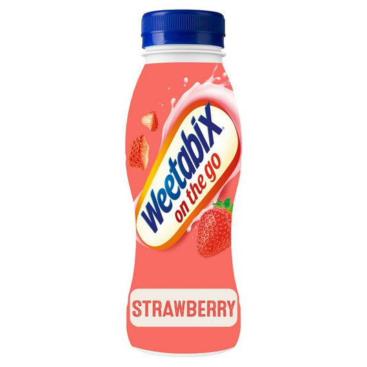 Weetabix On the Go Breakfast Drink Strawberry 250ml-Food
