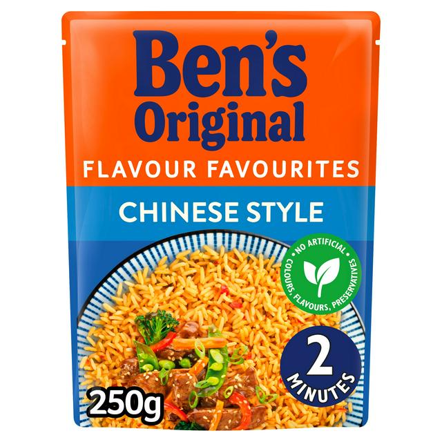 MASBens Original Chinese Style Microwave Rice 250g-Food